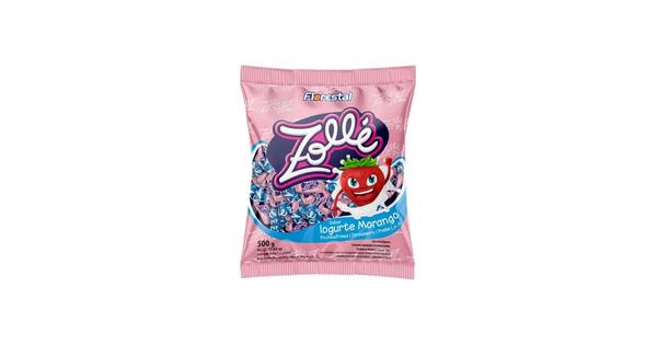 Bala Florestal Zolle 500g Iogurte