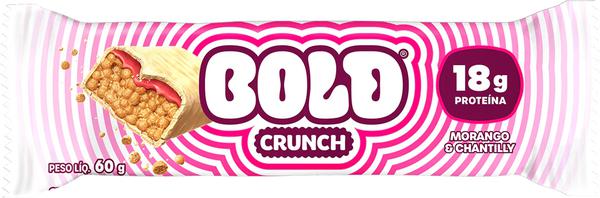 Barra Bold Crunch 60g Morango e Chantilly