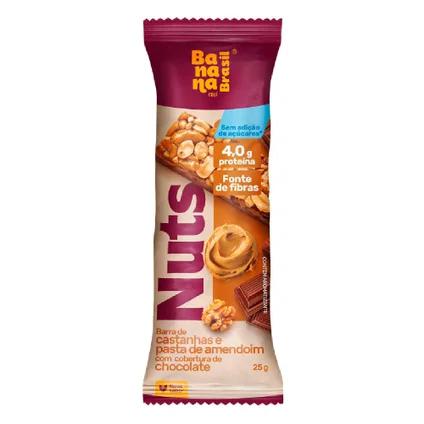 Barra Nuts 25g Castanha Amendoim