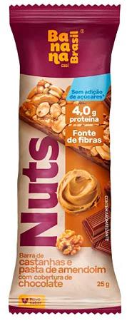 Barra Nuts 25g Pasta Amendoim