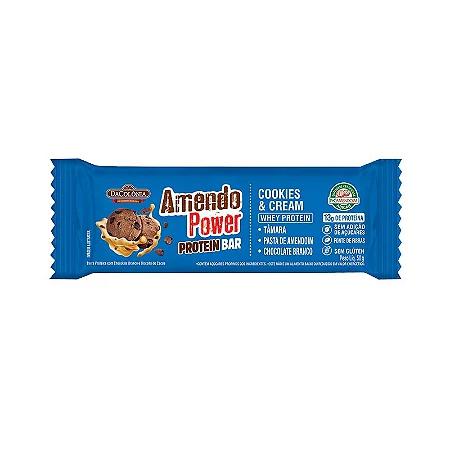 Barra Proteica Amendo Power Da Colonia 50g Cookies Cream