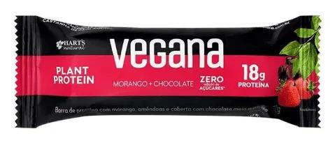Barra Vegana Harts 70g Morango Chocolate
