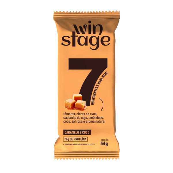 Barra Winstage 54g Caramelo/Coco