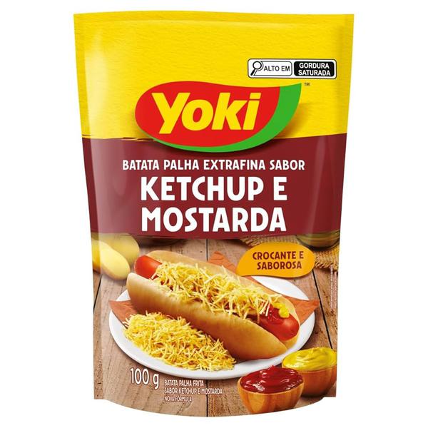 Batata Palha Yoki 100g Extra Fina Hot Dog