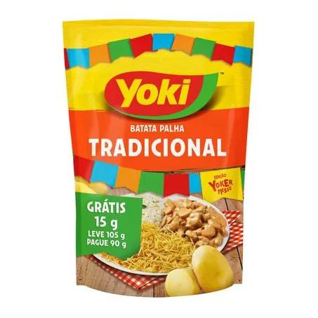 Batata Palha Yoki LV105g PG90g Tradicional