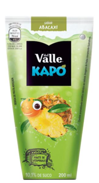 Bebida Del Valle Kapo 200ml Abacaxi