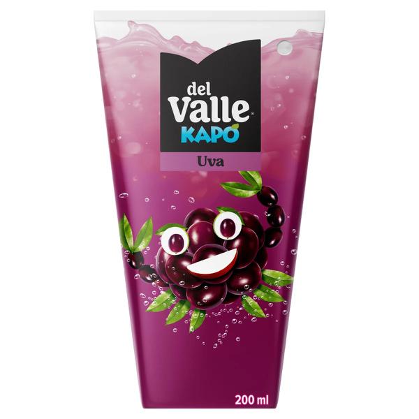 Bebida Del Valle Kapo 200ml Uva