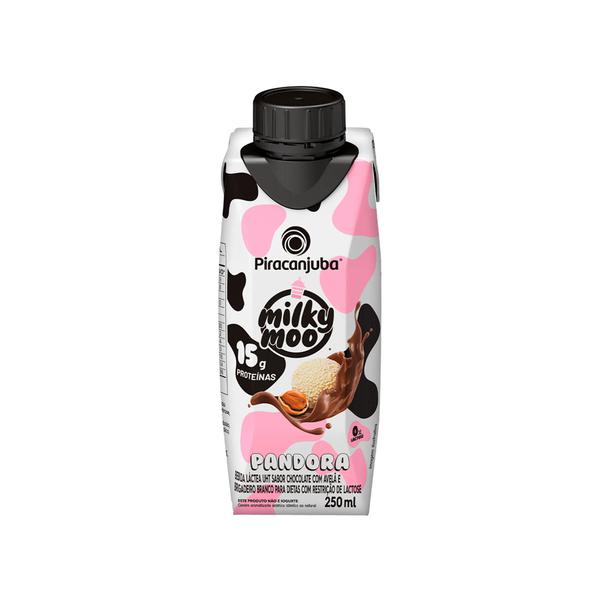 Bebida Milkymoo Zero lactose 250ml Chocolate Avelã