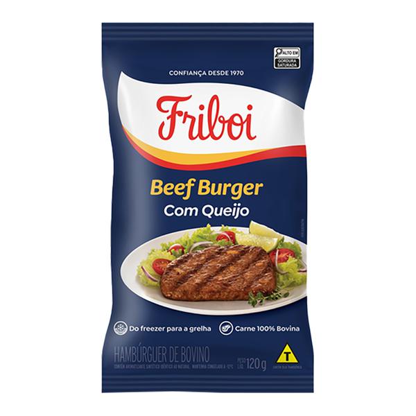 Beef Friboi 120g C/ Queijo