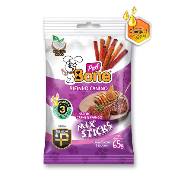 Bifinho Canino Pro Bone 65g Mix Sticks