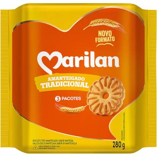 Biscoito Amanteigado Marilan 280g