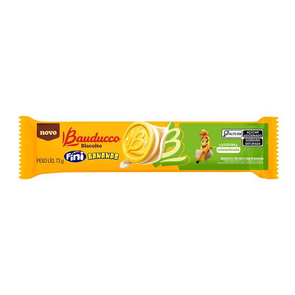 Biscoito Bauducco 73g Fini Banana
