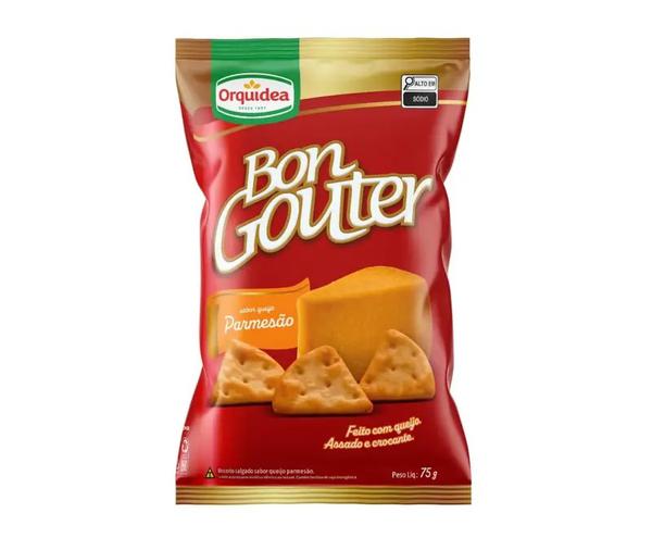Biscoito Bon Gouter 75g Queijo Parmesao