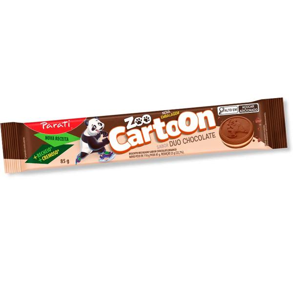 Biscoito Cartoon 85g Chocolate