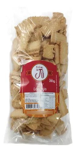 Biscoito da Jo 280g Laranja
