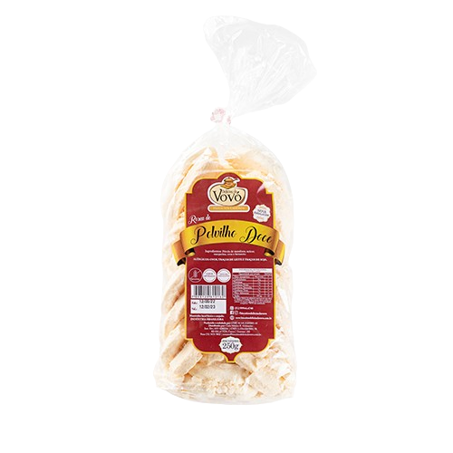 Biscoito Delicias da Vovo 250g Rosca Polvilho Doce