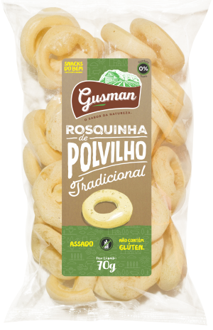 Biscoito Gusman Polvilho 70g Tradicional