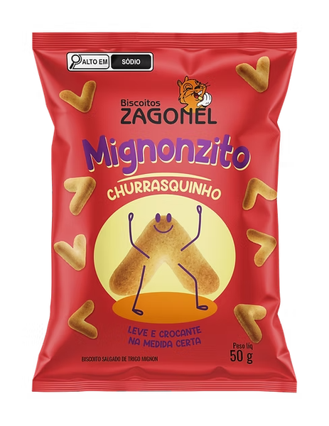 Biscoito Mignon Zagonel 50g Churrasco