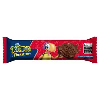 Biscoito Recheado Tortuguita 86g Brigadeiro