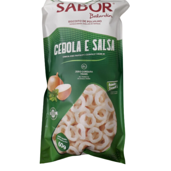 Biscoito Sabor Polvilho 60g Cebola Salsa