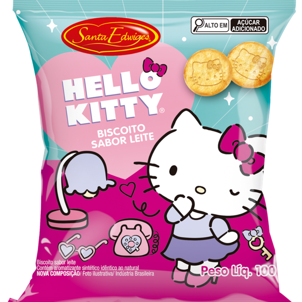 Biscoito Santa Edwiges 100g Hello Kitty