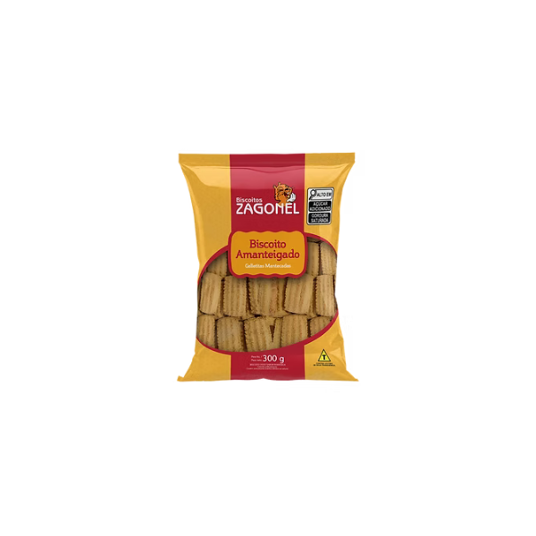 Biscoito Zagonel 300g Amanteigado