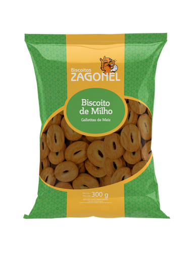Biscoito Zagonel 300g Milho