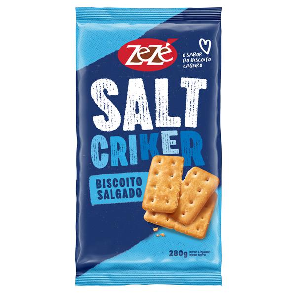 Biscoito Zeze 280g Salt Criker