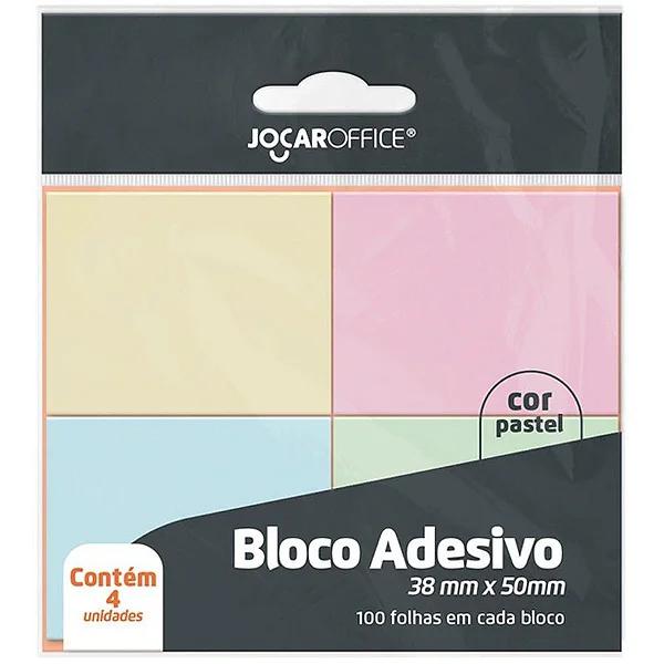 Bloco Adesivo Jocar Office 100 Folhas