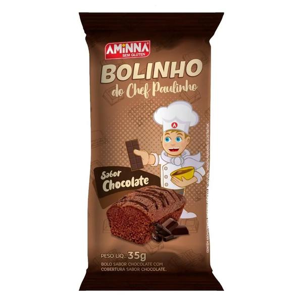 Bolinho Aminna 35g Chocolate