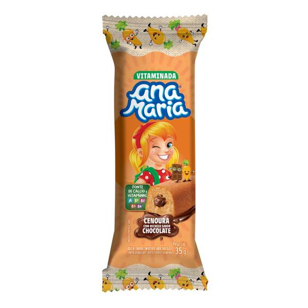 Bolo Nutrella 35g Ana Maria Cenoura