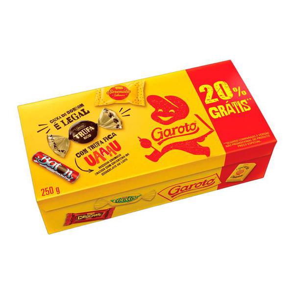 Bombom Garoto 250g Sortido 20% desconto