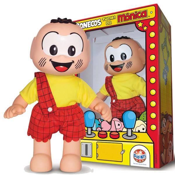Boneca Turma Da Monica Sid Nyl Cascao