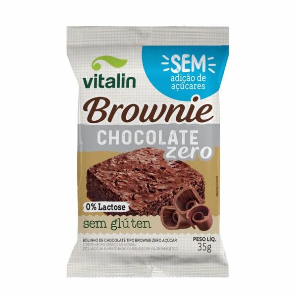 Brownie Vitalin 35g Chocolate Zero