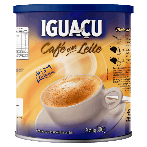 Cafe Iguacu 300g Com Leite