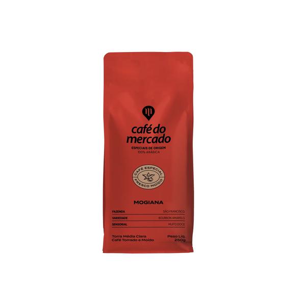 Cafe Mercado Graos 85+ 250g Mogiana