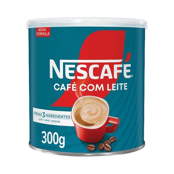 Cafe Nescafe 300g Lata C/ Leite