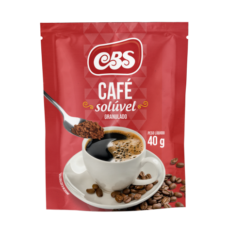 Cafe Soluvel Cbs 40g Granulado