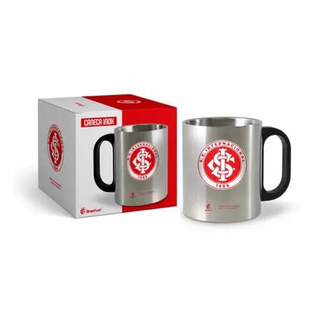 Caneca Metal Inox Inter