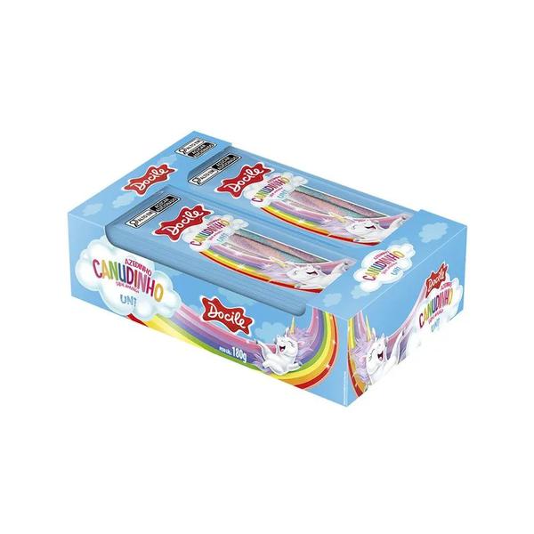 Canudinho Docile 180g Azedinho Unicornio
