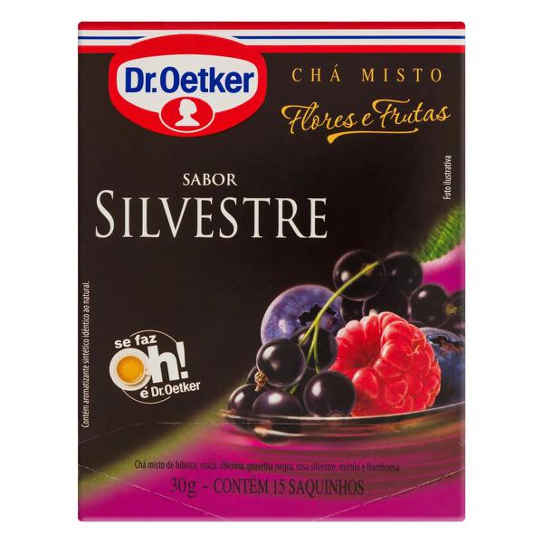 Cha Dr Oetker 30g Frutas/Flores Silvestres