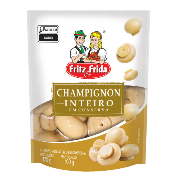 Champignon Fritz Frida 100g Inteiro