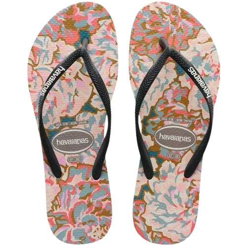 Chinelo Havaianas Slim Petals