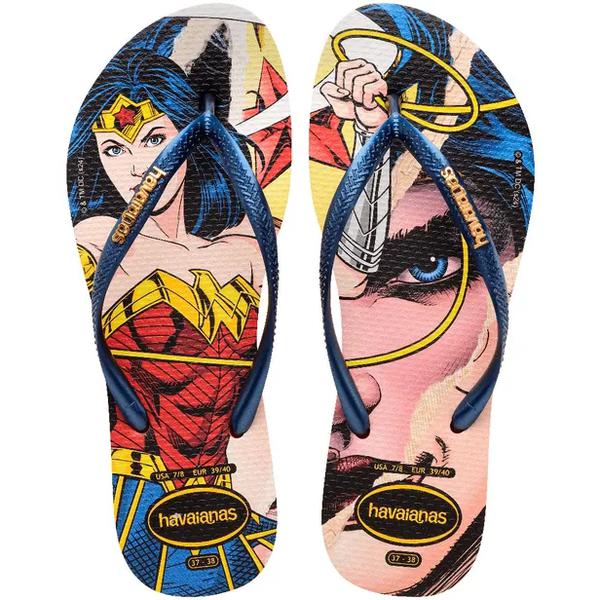 Chinelo Havaianas Slim Wonder Woman