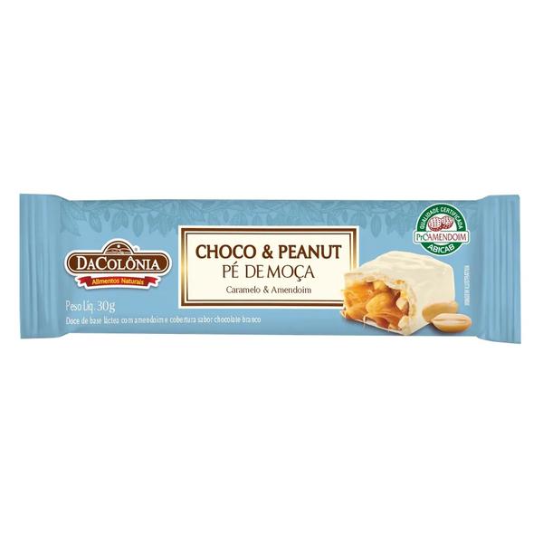 Choco & Peanut Da Colonia 30g Chocolate Branco