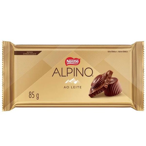 Chocolate Barra Alpino Nestle 85g Ao Leite