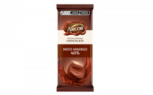 Chocolate Barra Arcor 80g Amargo 40% Cacau