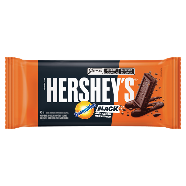 Chocolate Barra Hersheys 75g 40% Ovomaltine