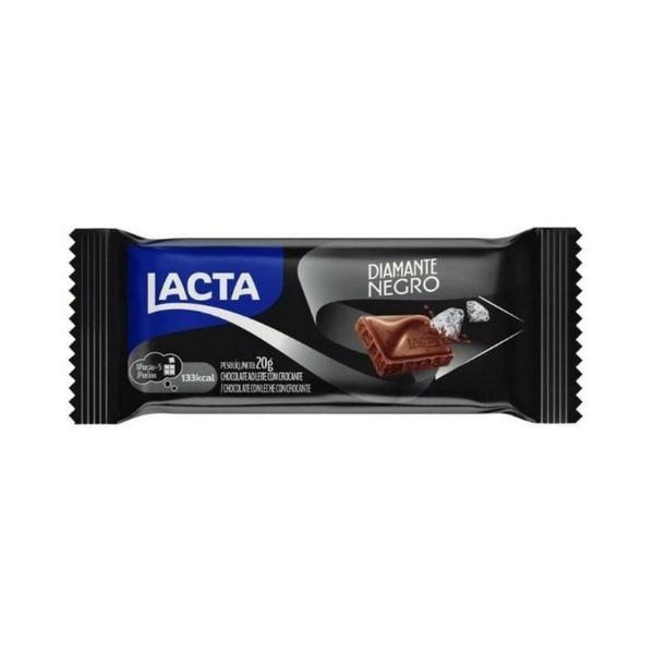Chocolate Barra Lacta 20g Diamante Negro