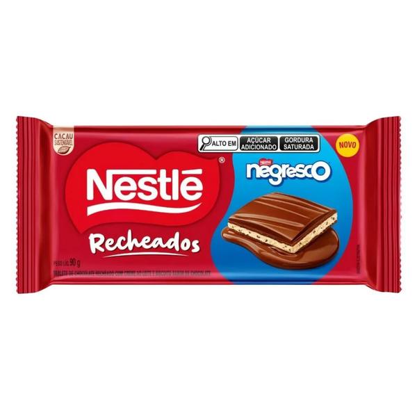 Chocolate Barra Nestle Recheado 90g Negresco